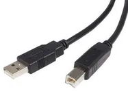 USB CABLE, TYPE A PLUG-B PLUG, 3M