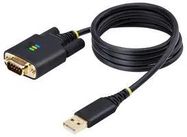 CONVERTER, USB-A 2.0 TO RS232 PLUG, 1M