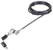 UNIVERSAL LAPTOP LOCK, 3-IN-1, 2M CBL