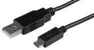 USB CABLE, TYPE A PLUG-MICRO B, 1M