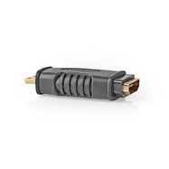 HDMI™ Adapter | HDMI™ Mini Connector | HDMI™ Output | Gold Plated | Straight | ABS | Black | 1 pcs | Blister