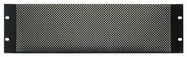19" RACK PANEL, MESH VENTED, 3U