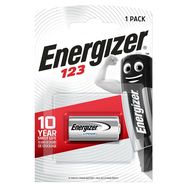 Ličio baterija CR123 (CR17345, DL123A) 3V 1.5Ah Energizer