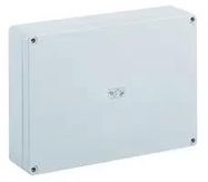 BOX, GREY LID, 254X180X90MM