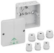 JUNCTION BOX GREY, IP65, EMPTY, PS
