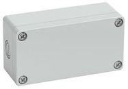 ENCLOSURE, GREY PC, IP66, 100X52X37MM