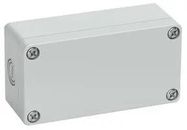 ENCLOSURE, GREY PC, IP66, 100X52X37MM