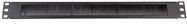 1U BRUSH STRIP PANEL, LETTERBOX