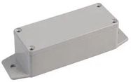 BOX, DIECAST, GREY, 90X36X30MM