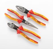 Insulated 3 units Plier Kit, 1,000 V, Fluke