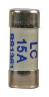 CARTRIDGE FUSE, 15A, 240VAC, 10.3X25.8MM