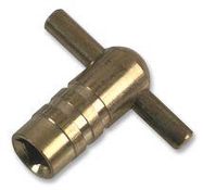 RADIATOR KEYS, BRASS, PK5