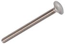 STAINLESS STEEL COACH BOLTS M6X80 PK10