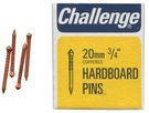 HARDBOARD PINS COPPER PLATED 20MM (40G)