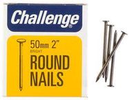 ROUND NAILS BRIGHT, 50MM (225G)