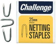 NETTING STAPLES ZINCED, 25MM (225G)