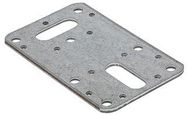 FLAT CONNECTOR PLATE GALV 62X100MM (5PK)