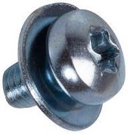 SCREW, PAN HEAD TORX, STEEL, M3, 5MM