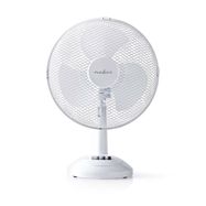 Table Fan | Mains Powered | Diameter: 300 mm | 35 W | Oscillation | 3-Speed | White