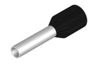 Wire-end ferrule, insulated, 10 mm, 8 mm, black