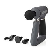 Sports Massage Gun | Battery Powered | N/A | Rechargeable | 6 Massage Modes | USB Cable | Grey