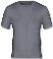 THERMAL T-SHIRT, GREY, XXL