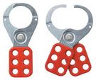 RED SAFETY HASP 4.06CM DIA. JAWS
