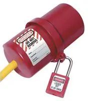 ELECTRICAL LOCKOUT, PLUG, RED