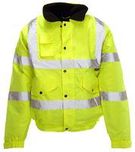 HI-VIS BOMBER JACKET, YELLOW, L