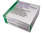 STERILE WIPES, ALCOHOL FREE (PK 100)