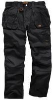 WORKER+ TROUSER 34W REG LEG, BLK