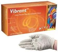 LATEX GLOVES,  POWDER FREE, M (PK100)