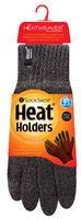 THERMAL GLOVES,  H/H, CHARCOAL, M/L