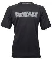 BLACK PERFORMANCE WICKING T-SHIRT - XXL
