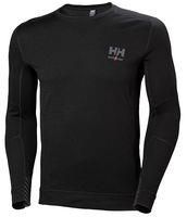 LIFA MERINO BASELAYER CREW BLACK - XL