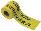 WARNING TAPE  "ELECTRIC CABLE BELOW"