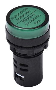 Indication lamp Ø22mm LED green24V HIGHLY