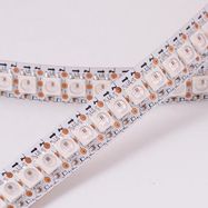 LED лента 5V 43.2W / m WS2812 144 LED / m RGB IC цифровая водонепроницаемая IP20