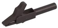 CROCODILE CLIP W/4MM SOCKET, 12MM, 15A