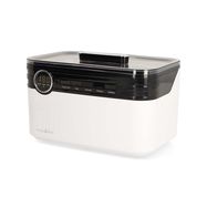 Ultrasonic Jewellery Cleaner | Mains Powered | 220 - 240 V AC 50/60 Hz | Euro / Type-C (CEE 7/16) | White | Plastic