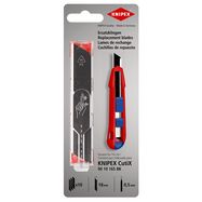 Geležtės 18mm peiliui CutiX 90 10 165 BK (10 vnt.) 90 10 165 E02 Knipex