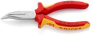 Snipe Nose Side Cutting Pliers Insulated VDE 1000V,  25 26 160 KNIPEX