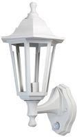 OUTDOOR LANTERN WITH PHOTOCELL, WHITE