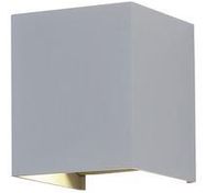 LED WALL LIGHT 6W 3000K GREY SQUARE