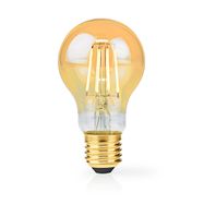 LED Filament Bulb E27 | A60 | 4.9 W | 470 lm | 2100 K | Dimmable | Extra Warm White | Retro Style | 1 pcs