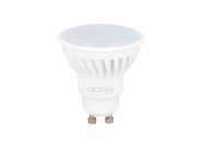 Lemputė LED GU10 230V 5W 700lm, 142lm/W, 120° šiltai balta 2700K, keramikinė