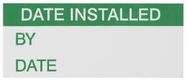 LABEL, DATE INSTALLED, PK350