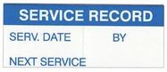 LABEL, SERVICE RECORD, PK350