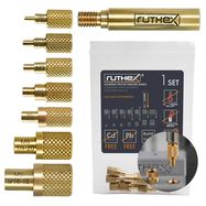 Ruthex 7x priedas lituokliui ir adapteriai įlydomoms įvorėm M2 / M2.5 / M3 / M4 / M5 / M6 / M8