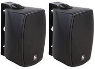 COMPACT MUSIC SPEAKER C/W BKT PAIR BLACK